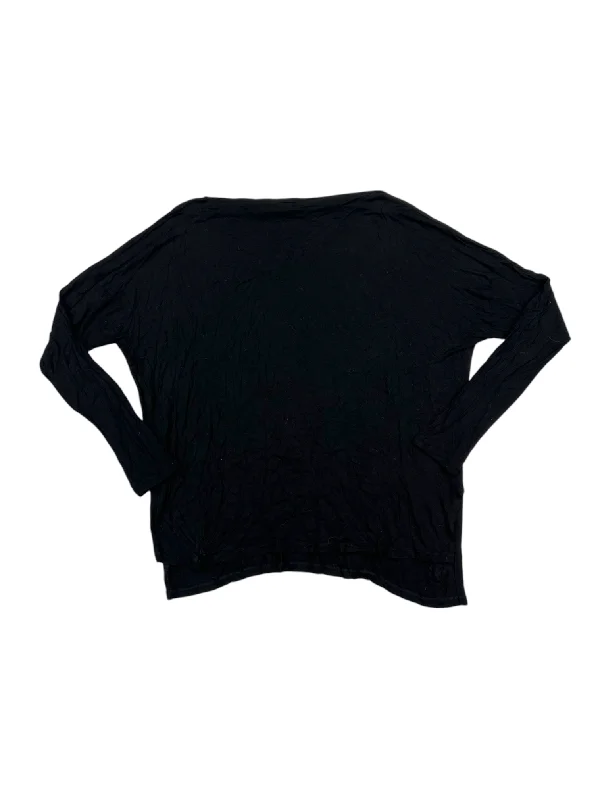 Top Long Sleeve By Vince In Black, Size: Xl