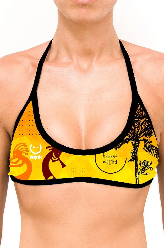 Sport Top Bikini Hakuna Orange