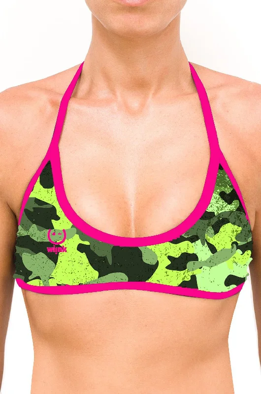 Sport Top Bikini Militar