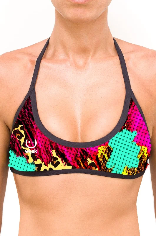 Sport Top Bikini Animals Retro