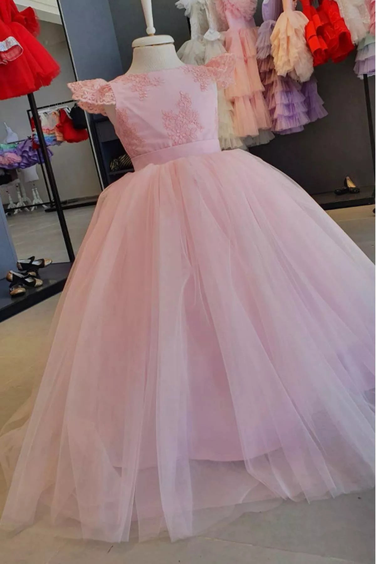 Rebecca Pink Party Dress