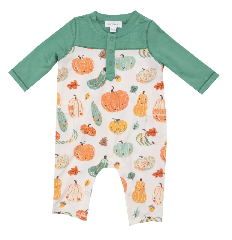 Crayon Pumpkin Romper