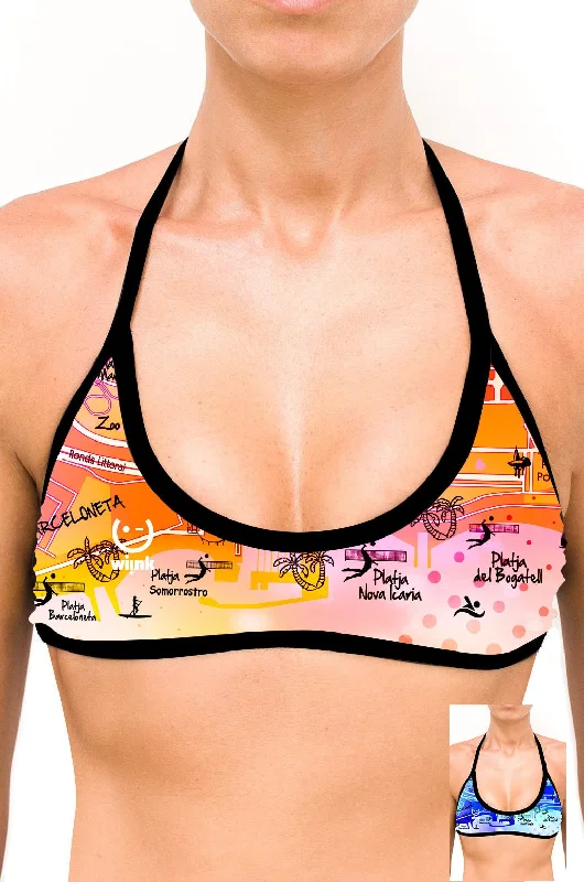 Sport Top Bikini BCN Map