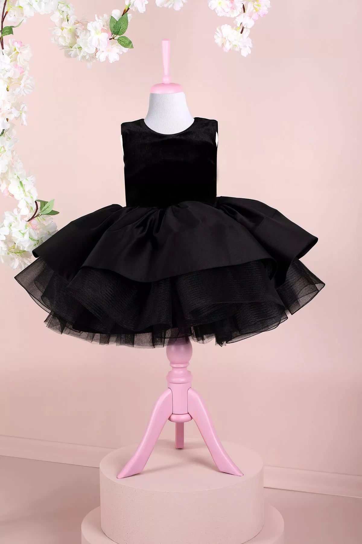 Abigail Black Party Dress