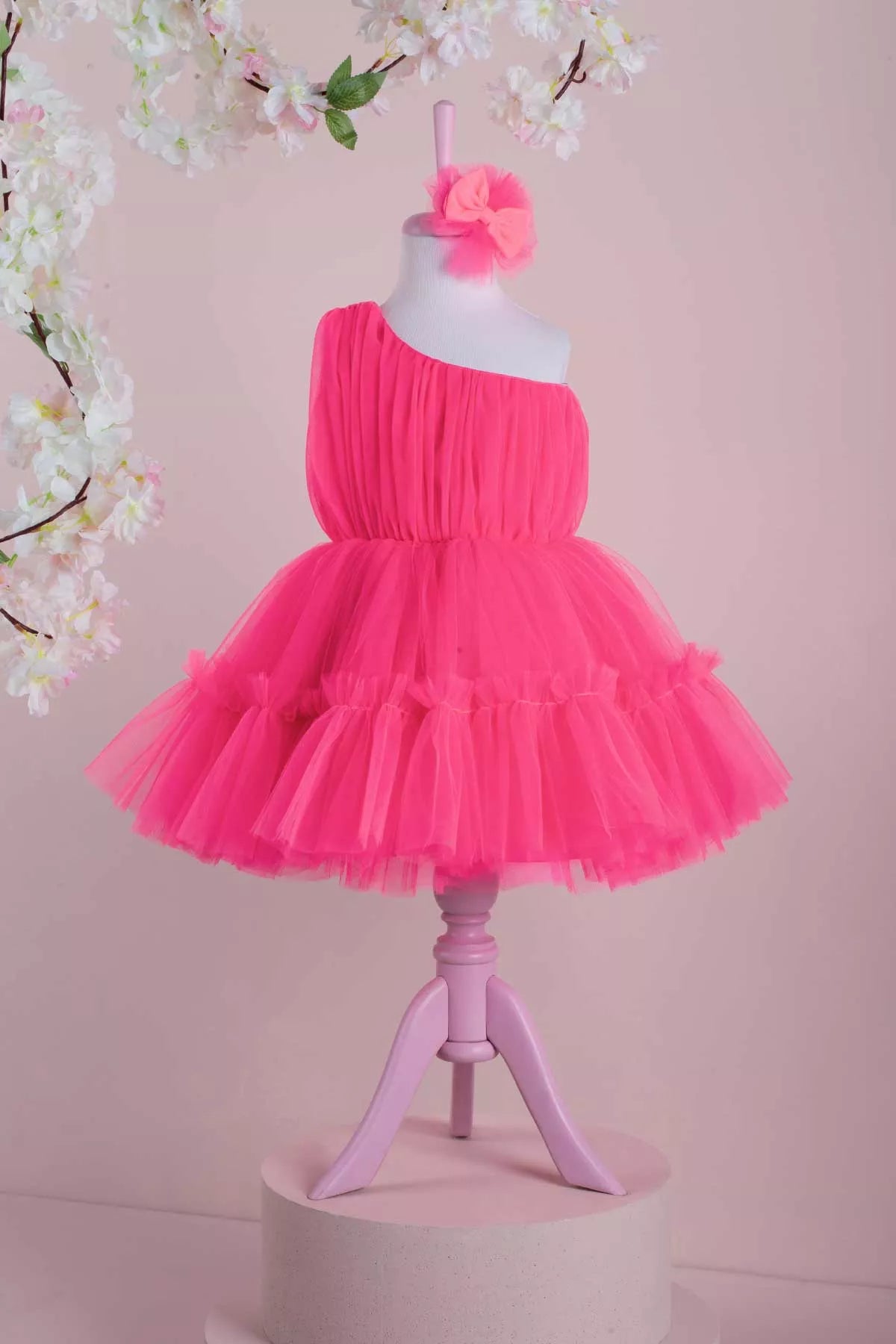 Felicity Pink Party Dress