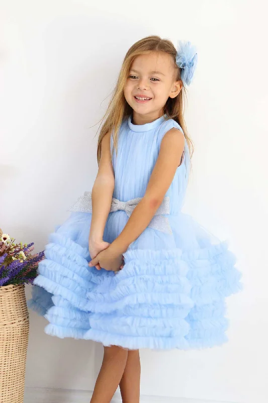 Vanessa Baby Blue Party Dress