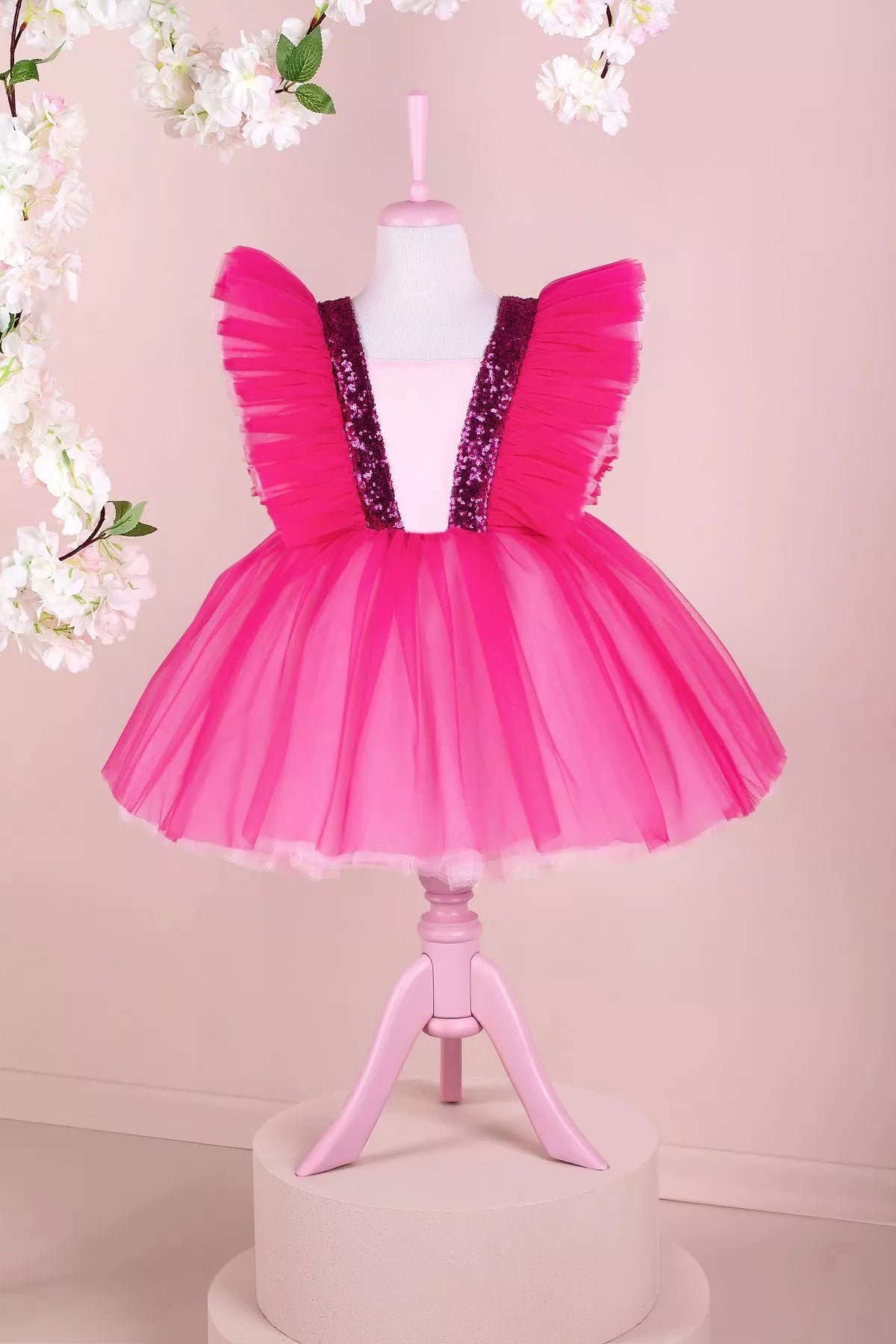 Irina Pink Party Dress