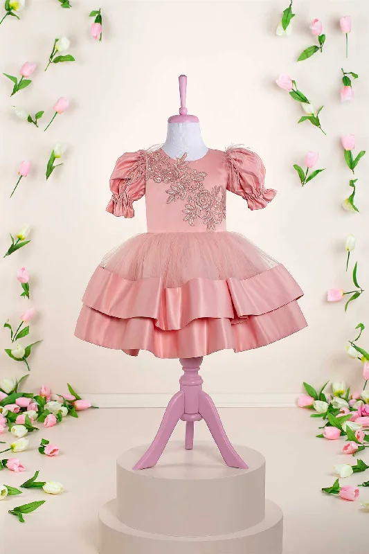 Linda Pink Party Dress