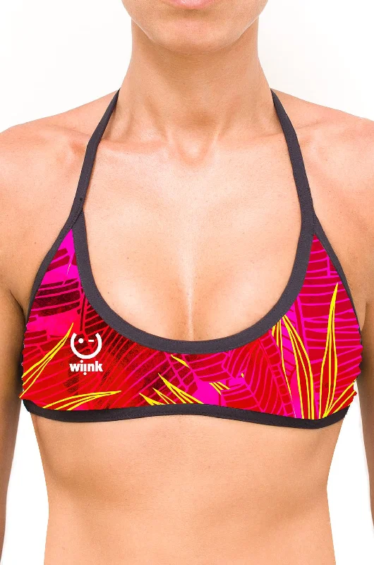 Sport Top Bikini Leaf