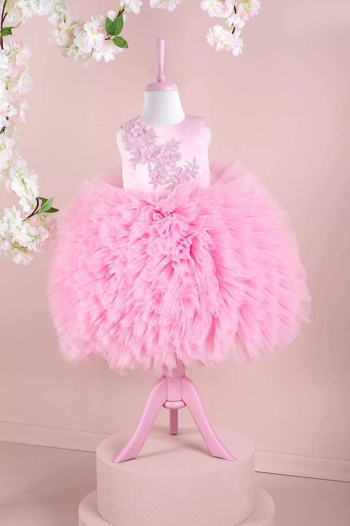 Kaylee Pink Party Dress