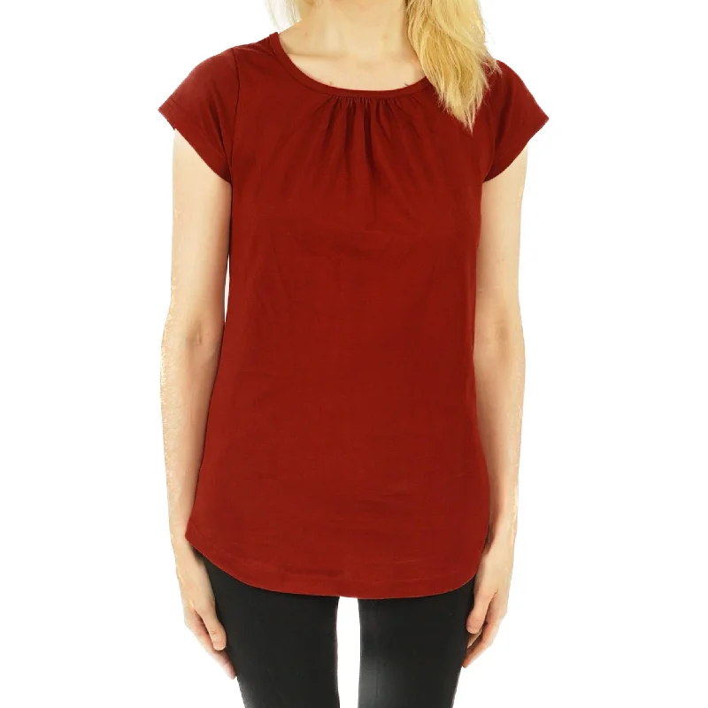 Maroon Ida Top