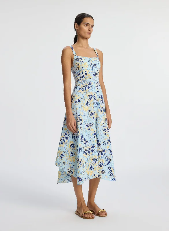 Harlow Linen Midi Dress