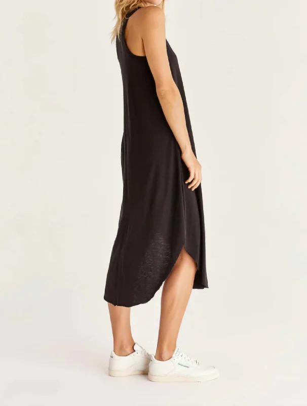 Women's Reverie Midi Dress In Black