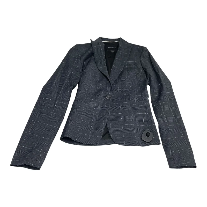 Blazer By Banana Republic In Grey, Size: Xs