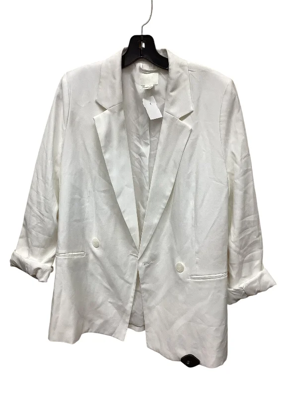 Blazer By H&m In White, Size: S