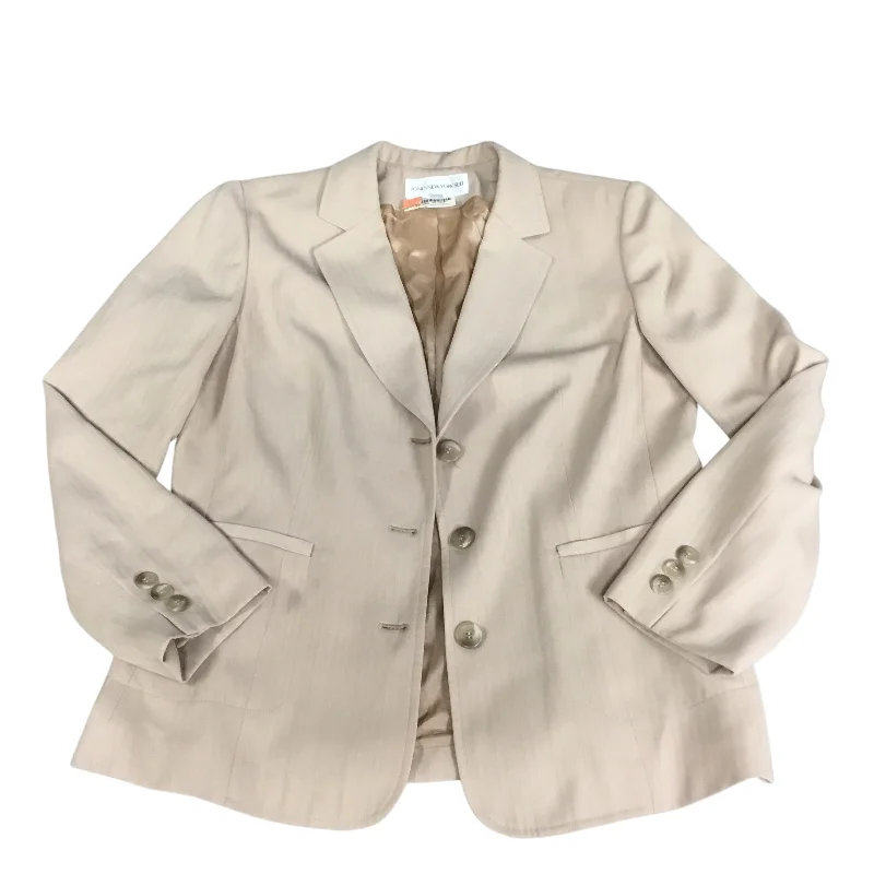 Blazer By Jones New York In Tan, Size: 12