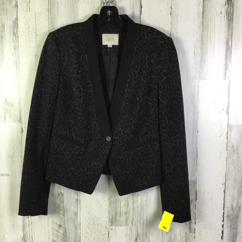 Blazer By Loft In Animal Print, Size: S