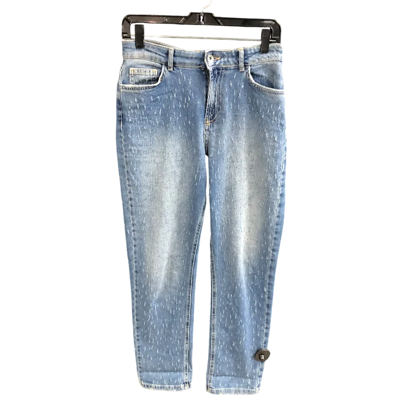 Jeans Cropped By calzedonia In Blue, Size: M