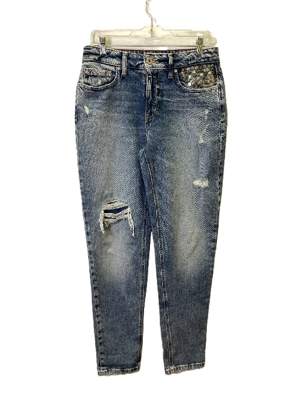 Jeans Straight By Edgely In Blue, Size: 6