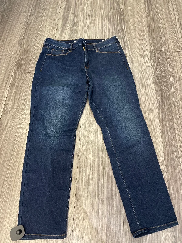 Jeans Straight By Old Navy In Blue, Size: 12p