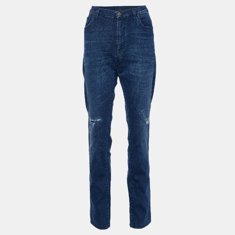 Versace Collection Blue Denim Slim Fit Jeans